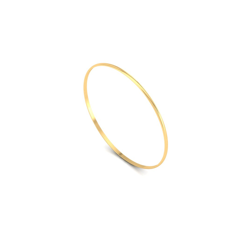 Thin plain gold on sale bangles